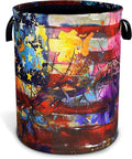 American Flag Laundry Basket Usa Flag Art Oxford Cloth Laundry Hamper