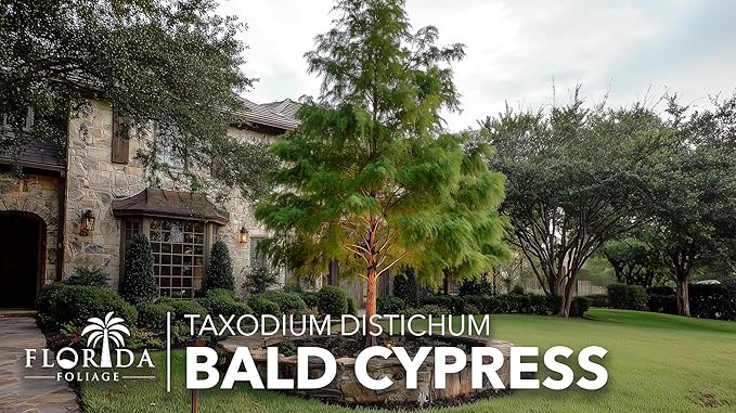 Bald Cypress | 10 Live Trees | Taxodium Distichum | Fast Growing Shade Tree Wet Tolerant