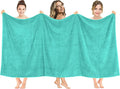 American Soft Linen 100% Cotton 600 GSM Turkish 40x80 Oversized Bath Towel Sheet