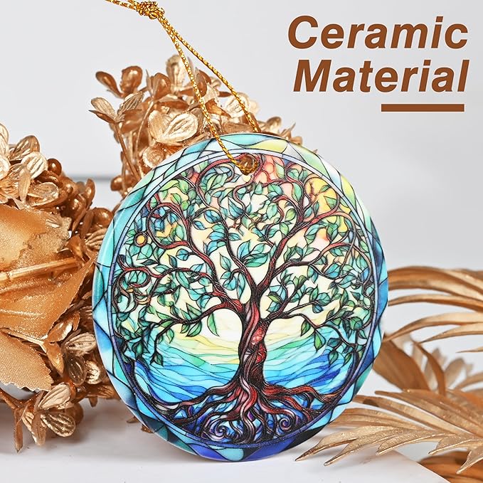 Christmas Ornament, Tree of Life, Christmas Decoration, Heirloom Keepsake, Holiday Ornaments 2023, Xmas Gift Exchange, Gift Idea, Christmas Tree Ornament