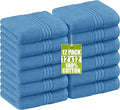 Utopia Towels Wash Cloths Set, 12 by 12 Inches, 100% Cotton Ring Spun, Highly