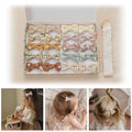 20 Pcs Hair Clips for Girls with Bows Holder Flower,2" Fully Lined Alligator Clips and Barrettes,Handmade Hair Accessories for Baby Toddler Young Kids School Age Girls Gifts