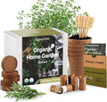 Organic Herb Garden Kit Indoor - Certified Organic & Made in USA | Herb Plants for Women and Men, Indoor Herb Garden Starter Kit, Herb Growing Kit Indoor, Plant Growing Kit, Herb Starter Kit Plant Kit