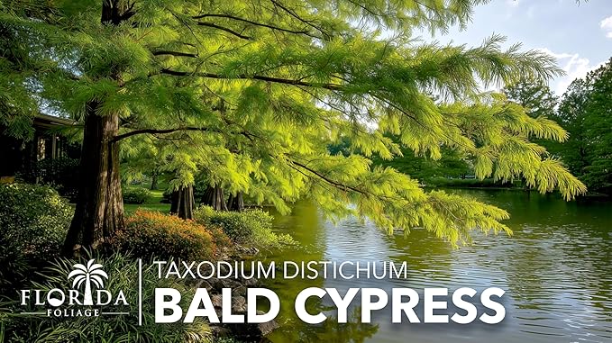 Bald Cypress | 30 Live Trees | Taxodium Distichum | Fast Growing Shade Tree Wet Tolerant
