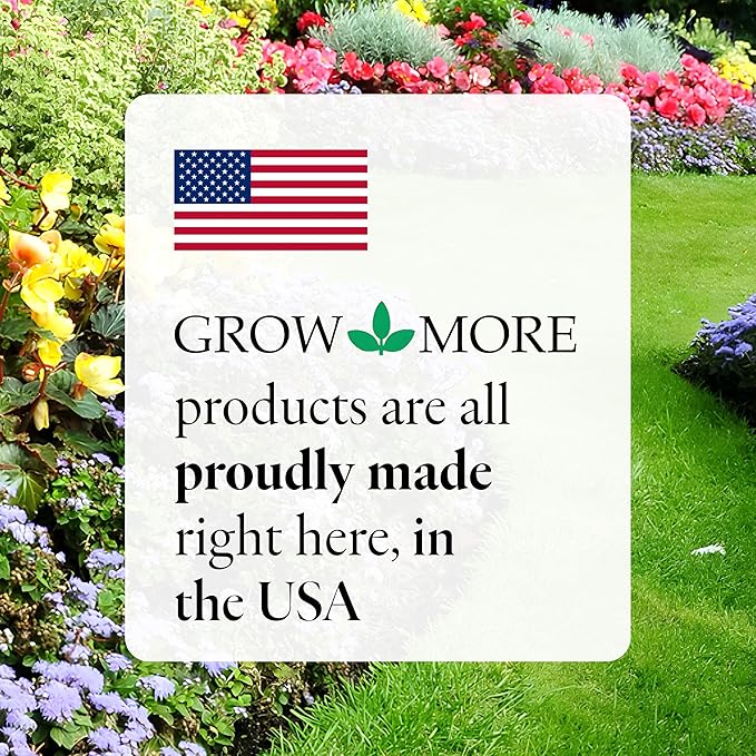Grow More Urea-Free Hawaiian Bud and Bloom 5-50-17 Fertilizer - 3lbs of Water Soluble Bloom Booster Fertilizer for Flowers - High Phosphorus Flower Food for Enhanced Bud Formation & Vigorous Blooms