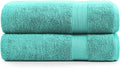 LANE LINEN 100% Pure Cotton Bath Sheets 2 Pack