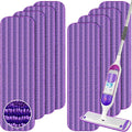Reusable Mop Refills Pads for Swiffer PowerMop, 8 Pack Microfiber Wet Pads 15"